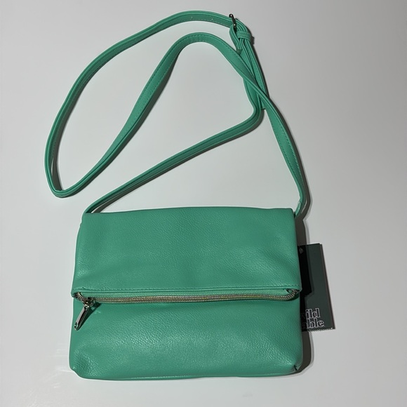 Wild Fable Green Fold Over Crossbody Bag - Picture 1 of 12
